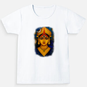 Girl's Crew Neck T-Shirt- KKOUM043KG