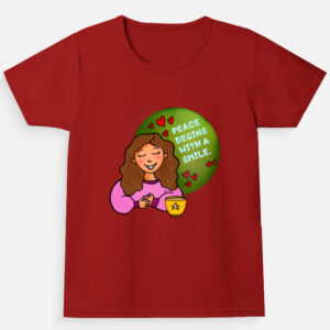 Girl's Crew Neck T-Shirt- KKOUM044KG