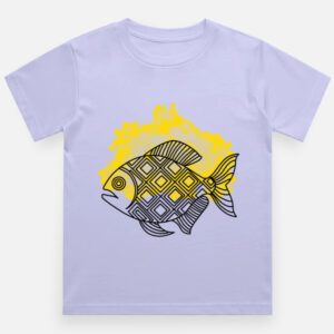 Boy's Crew Neck T-Shirt- KKOC042KB