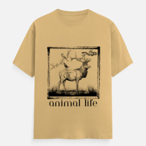 Unisex Crew Neck T-Shirt-KKGWL0007