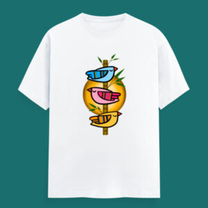 Bird Graphic T-Shirt for Poila Boishakh-1