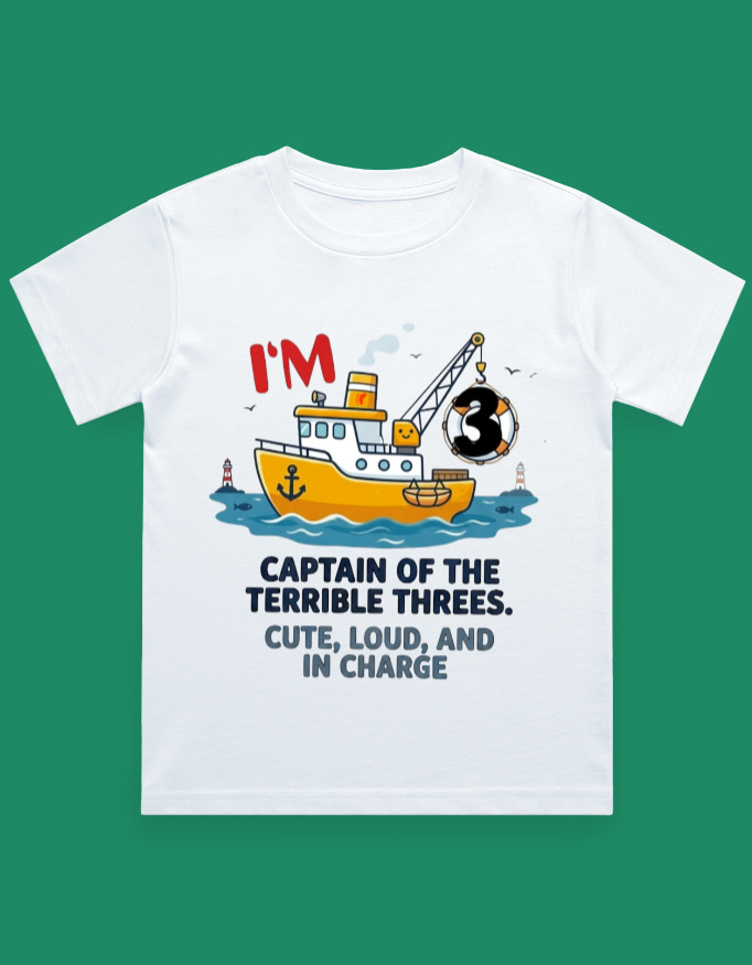 Boy's Crew Neck T-Shirt